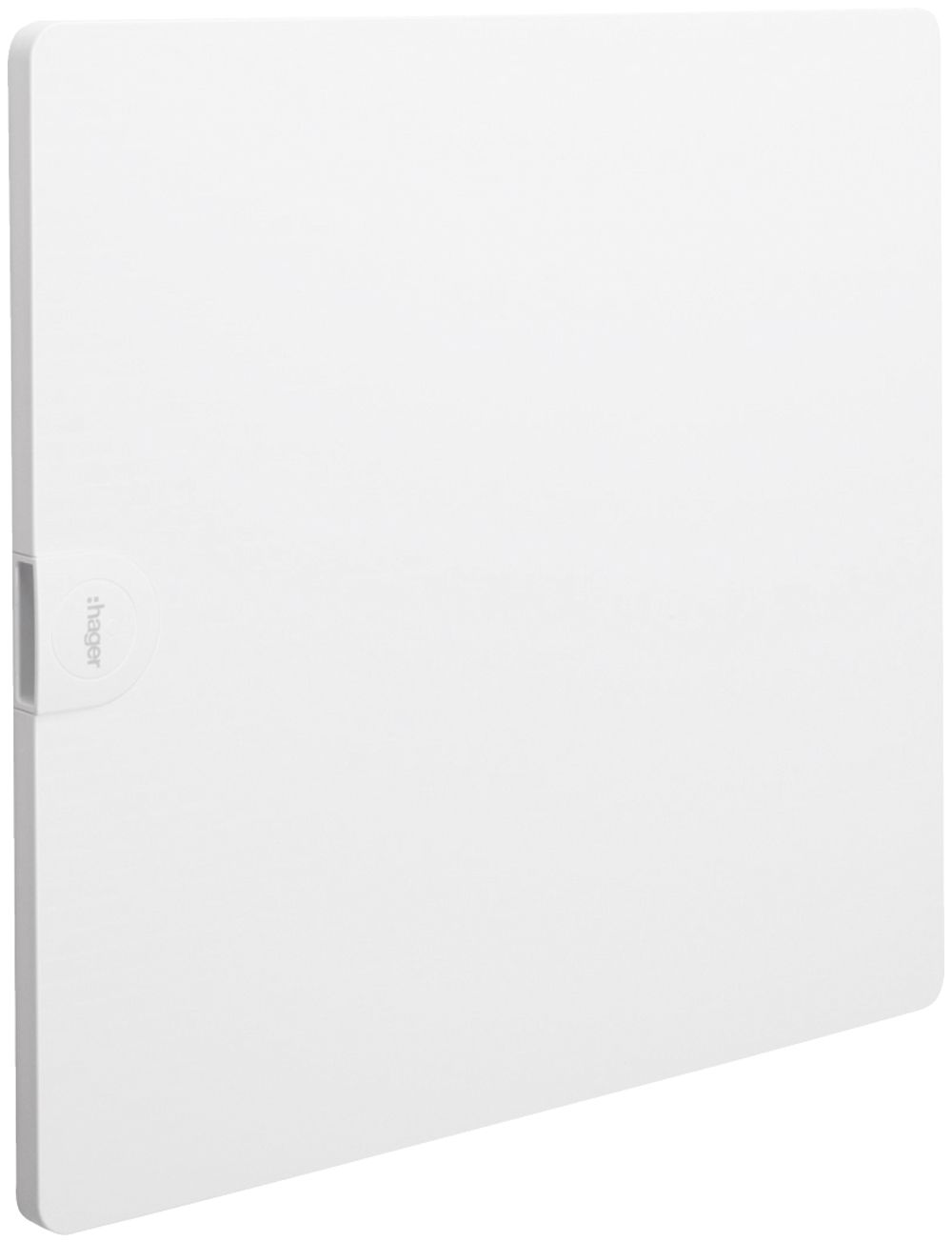 Porte Hager golf 389.5×376.5mm blanc pur pour VF/VS218