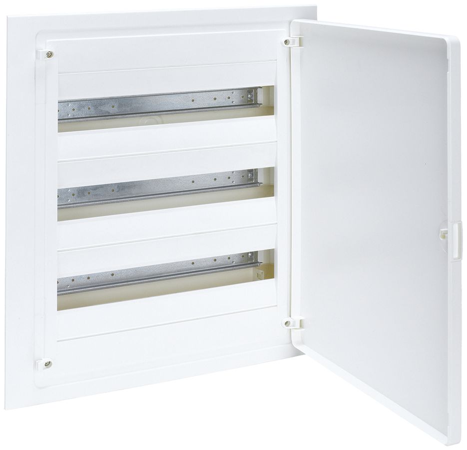 Coffret de distribution ENC Hager golf 3 rangées 18UM IP40 460×543×97.5mm