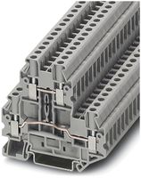 Morsetto a 2 piani 0.14…6mm² grigio AWG26…10