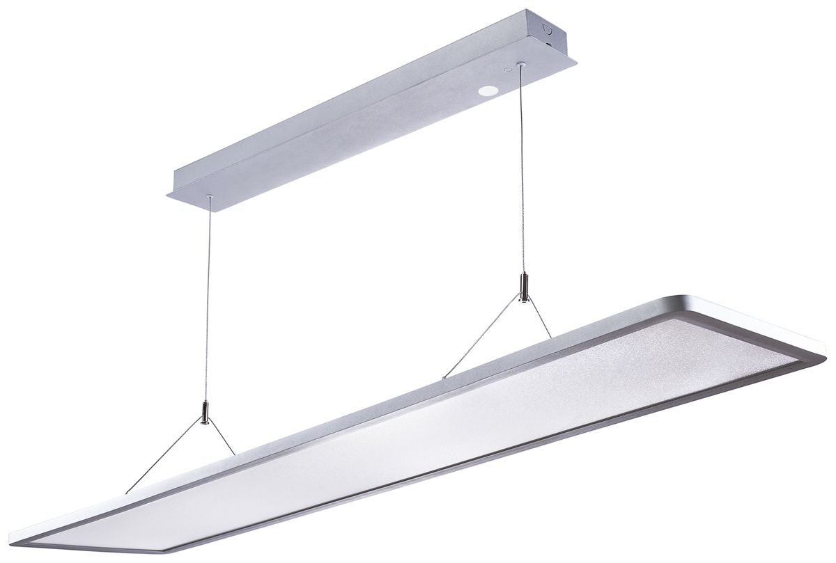 LED-Pendelleuchte Sylvania Areum Suspended 41W 5150lm 840 DIM D/I 1.2m Aluminium