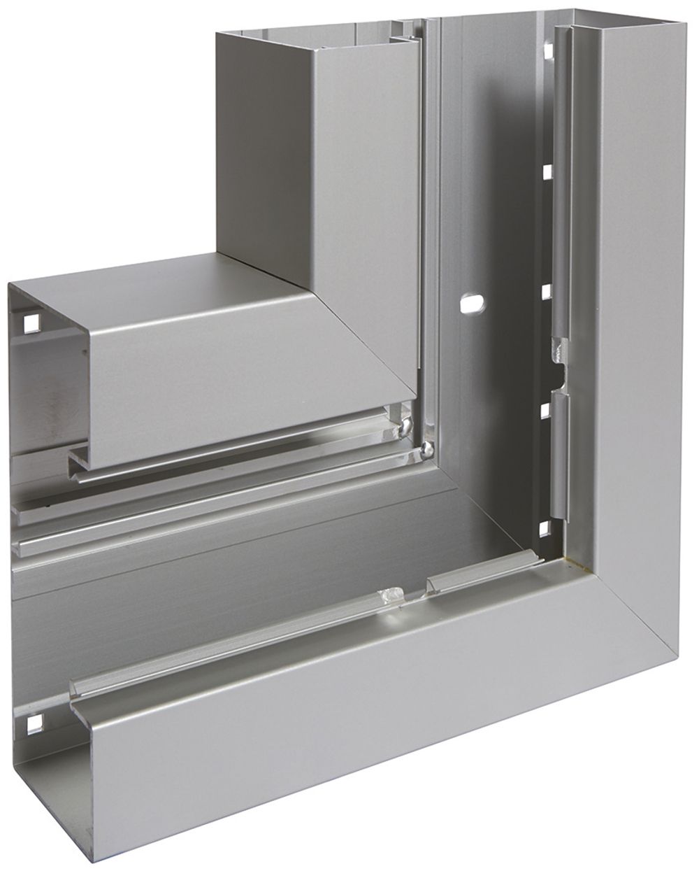 Angle plat Hager BRA 65170 alu