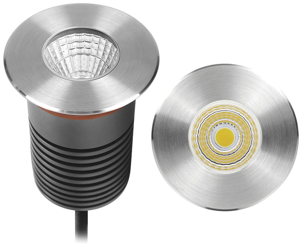 EB-LED-Bodenleuchte BEAM IP67 6W 2700K 650×112mm grau