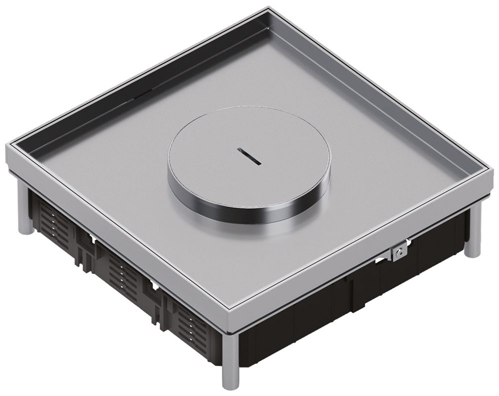 Edelstahlkassette Hager Q12 TM 10 22×244mm rostfreier Stahl