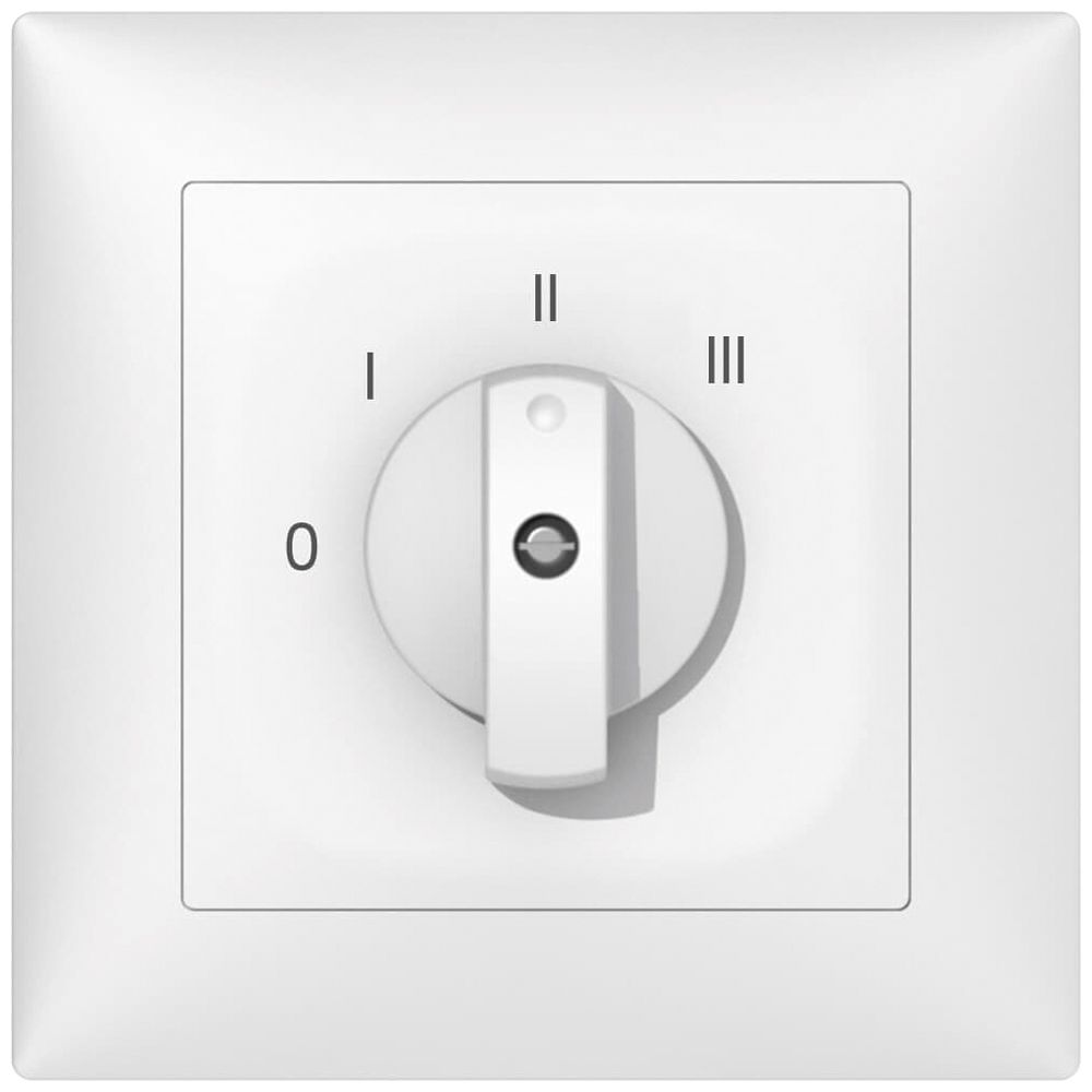 Interrupteur rotatif ENC SIDUS B 5/1L blanc