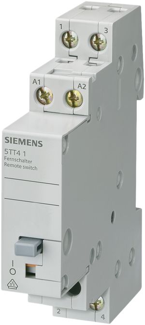 Interruttore a distanza Siemens SENTRON 5TT4 230VAC, 2Ch 16A