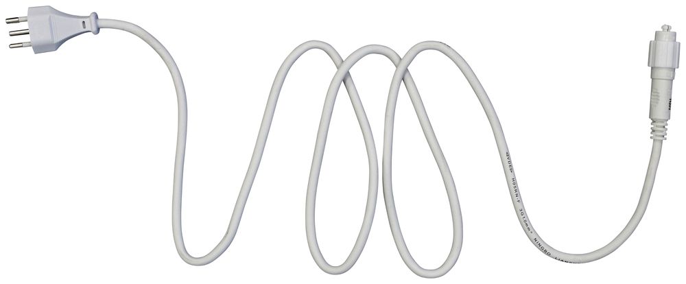 Cavo d'alimentazione QuickFix CH, 230V, 1.5m, bianco