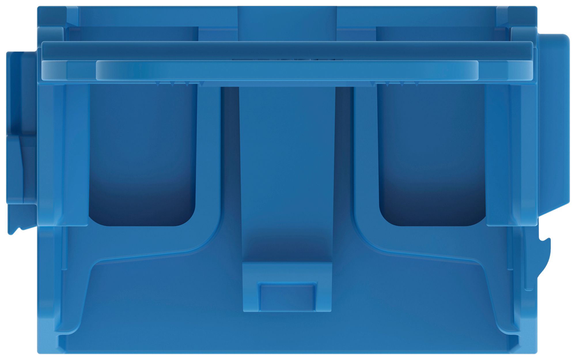 Adaptateur de fixation WAGO a.décharge de traction p.10×4mm² pied p.montage bl