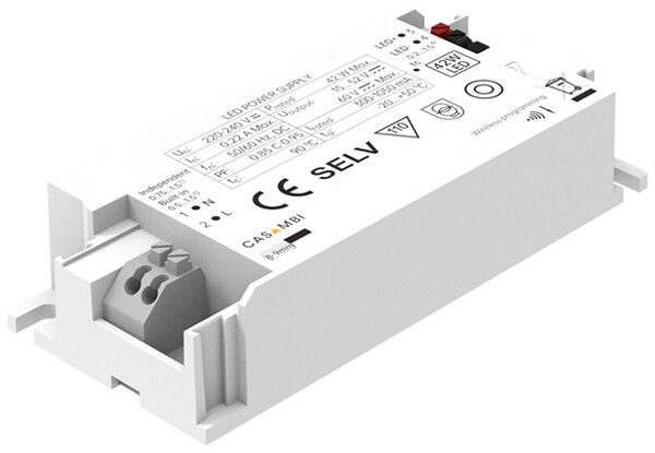 Alimentation LED DOTLUX MESHLE Casambi 42W OUT:15…52V 300…1050mA VAR 135mm