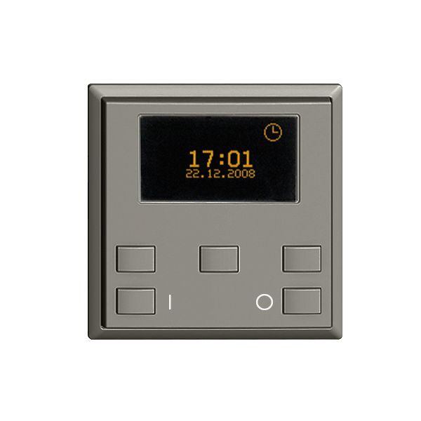 Kit frontale per timer astro. ON-OFF 1t ZEP EDIZIOdue grigio scuro