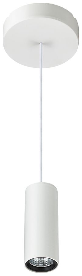 Luminaire suspendu LED Philips GreenSpace 20W 2700lm 4000K VAR Ø65×165mm blanc