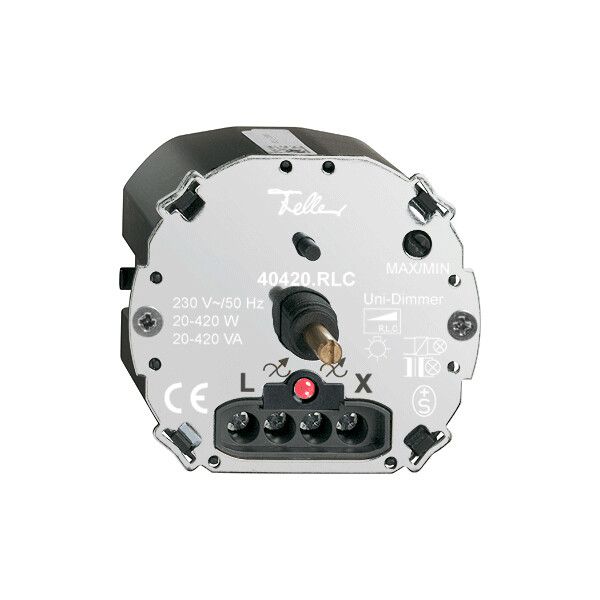 Intérieur variateur FH 20…420W universel, illuminable LED rouge