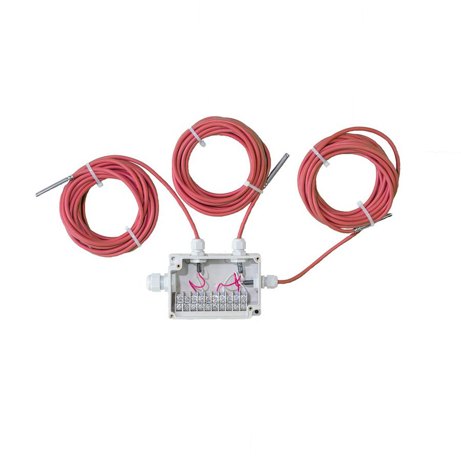 Kit de sondes ASKOHEAT+ Askoma, 3 sondes avec câble de raccordement de 5 m incl.