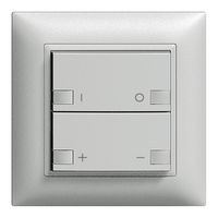 Frontset ON-OFF Dimmer 2K/2T ZEP EDIZIOdue silver