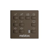 UP-Montageset EDIZIOdue F zu Voxnet mit 10 Tasten & IR-Fenster, coffee