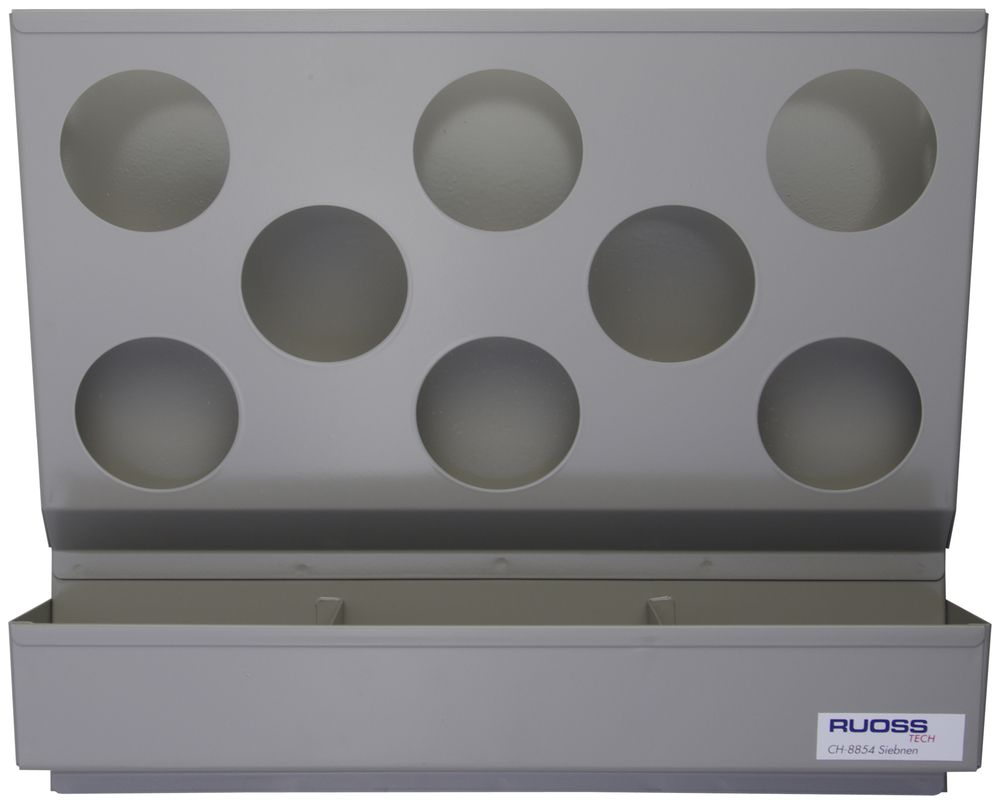 Dokumentenhalter RUOSSTECH 284×354×92mm Metall grau