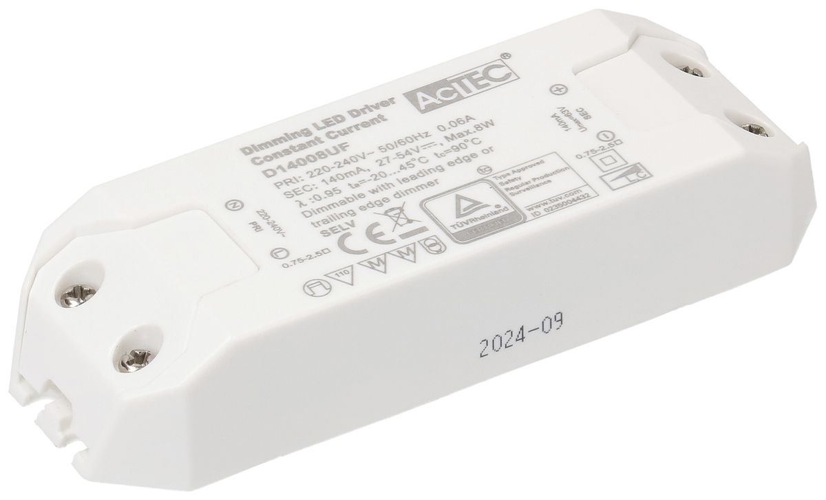 Alimentation LED MH 8W 27…54V 140mA VAR