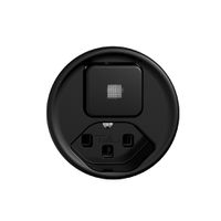 Frontset Sdue Q für Kleinkombi T23 m.Linse, schwarz