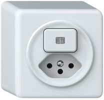 AP-Kombination origin Sch 6 + 1×Typ 13 beleuchtet weiss