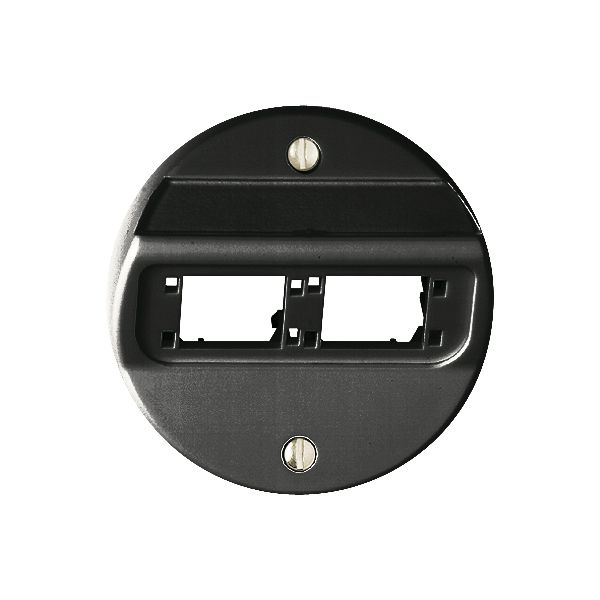 Kit de montage ENC pour 2×RJ45 freenet noir
