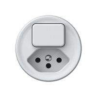 Frontset origin kombination Druckknopf + T13 Shutter 60×60mm ws