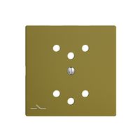 Frontplatte EDIZIOdue 2×T12 1×S olive