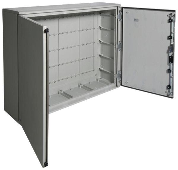 Coffret mural Hager Orion.Plus 230 modules 5 rangs 46UM 1100×850×300mm gr