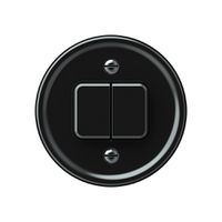 Druckschalter origin Sch 3 + NO/NC 60×60mm schwarz