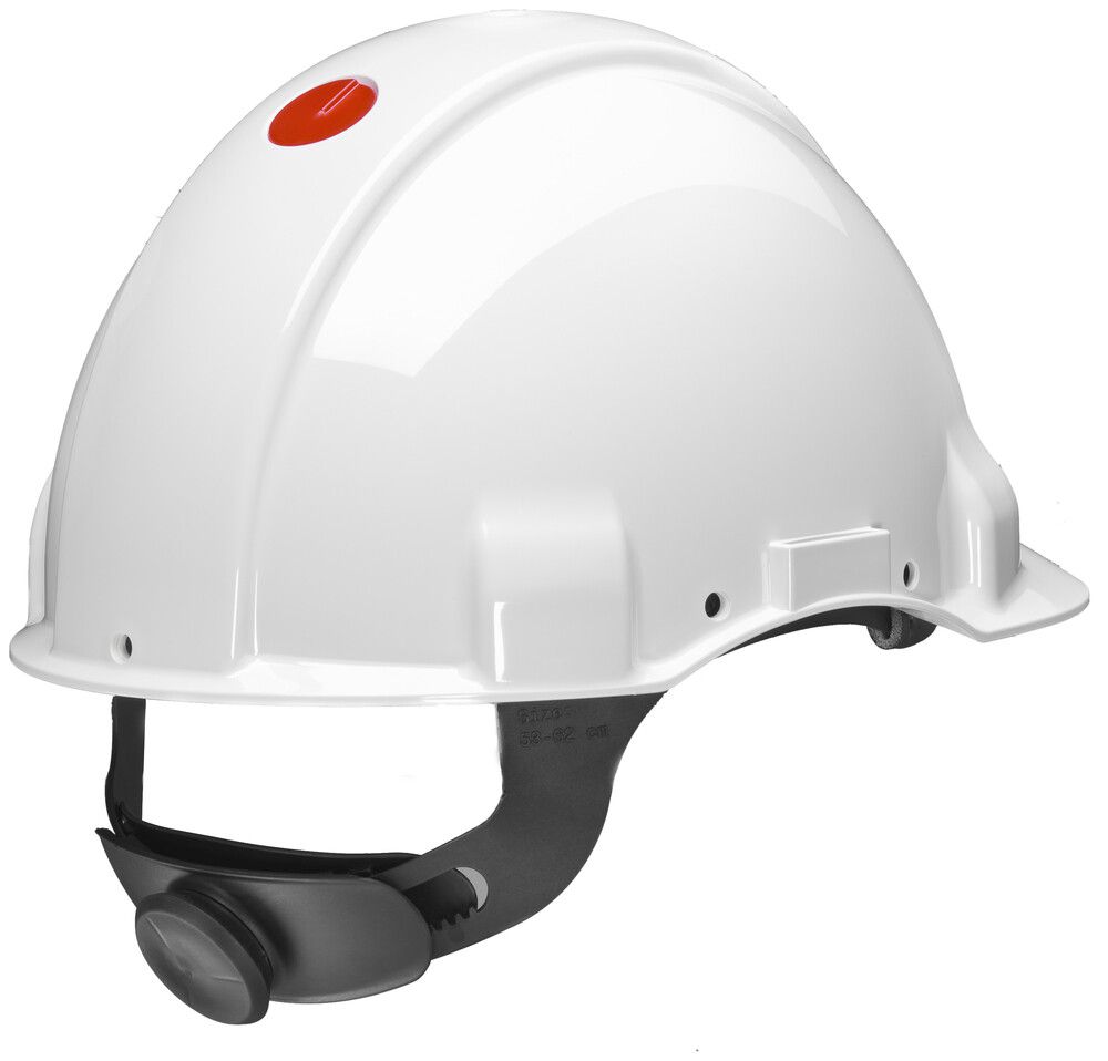 Casque de protection 3M G31MUWIS ABS 1000V 53…62cm blanc