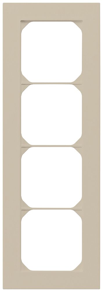 UP-Abdeckrahmen kallysto.pro 4×1 beige 94×274mm