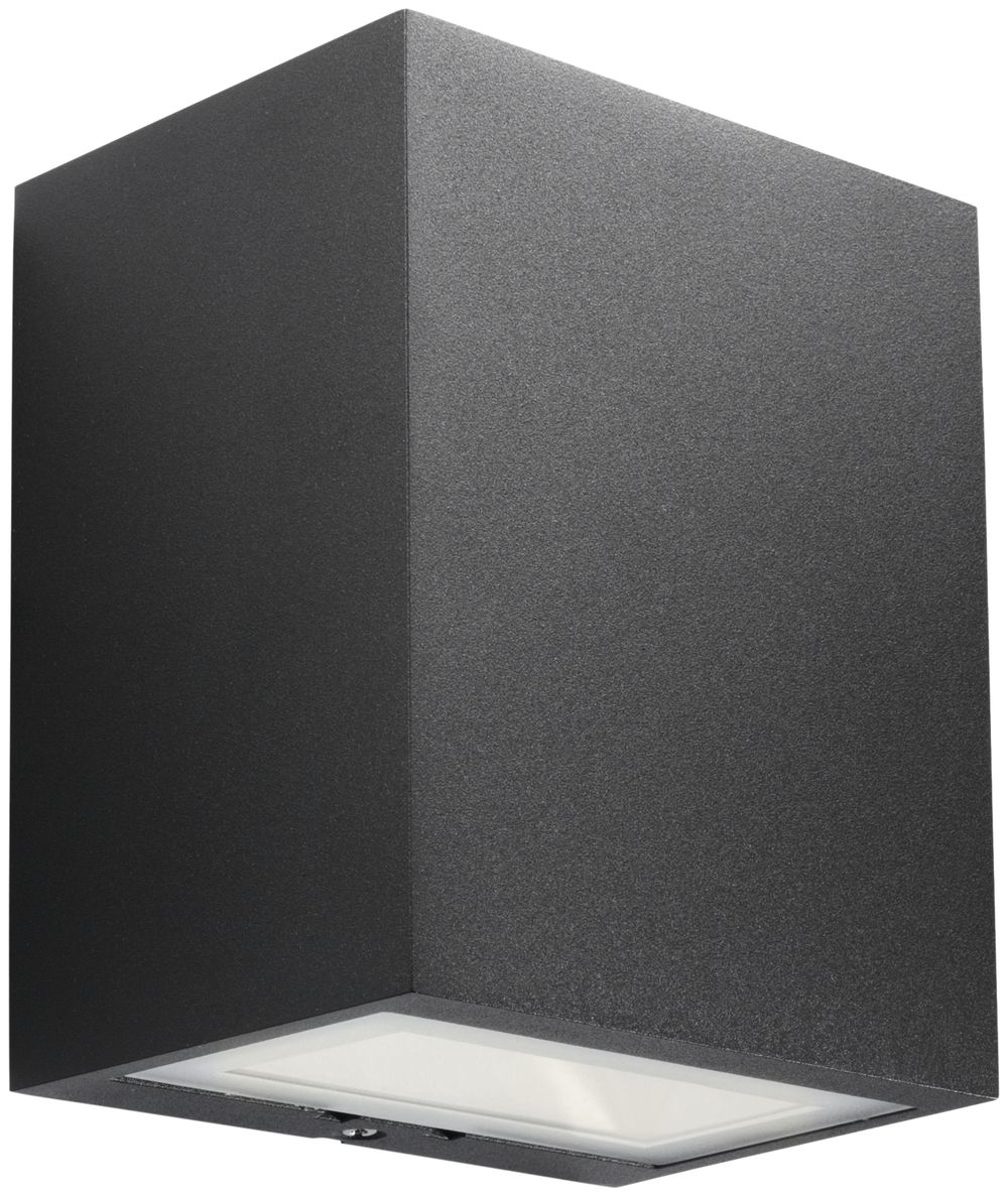 Applique LED Flagstone 7.5W 270lm IP44 noir