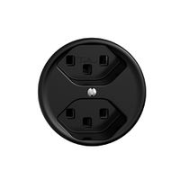 Frontset STANDARDdue schwarz, 2×T23