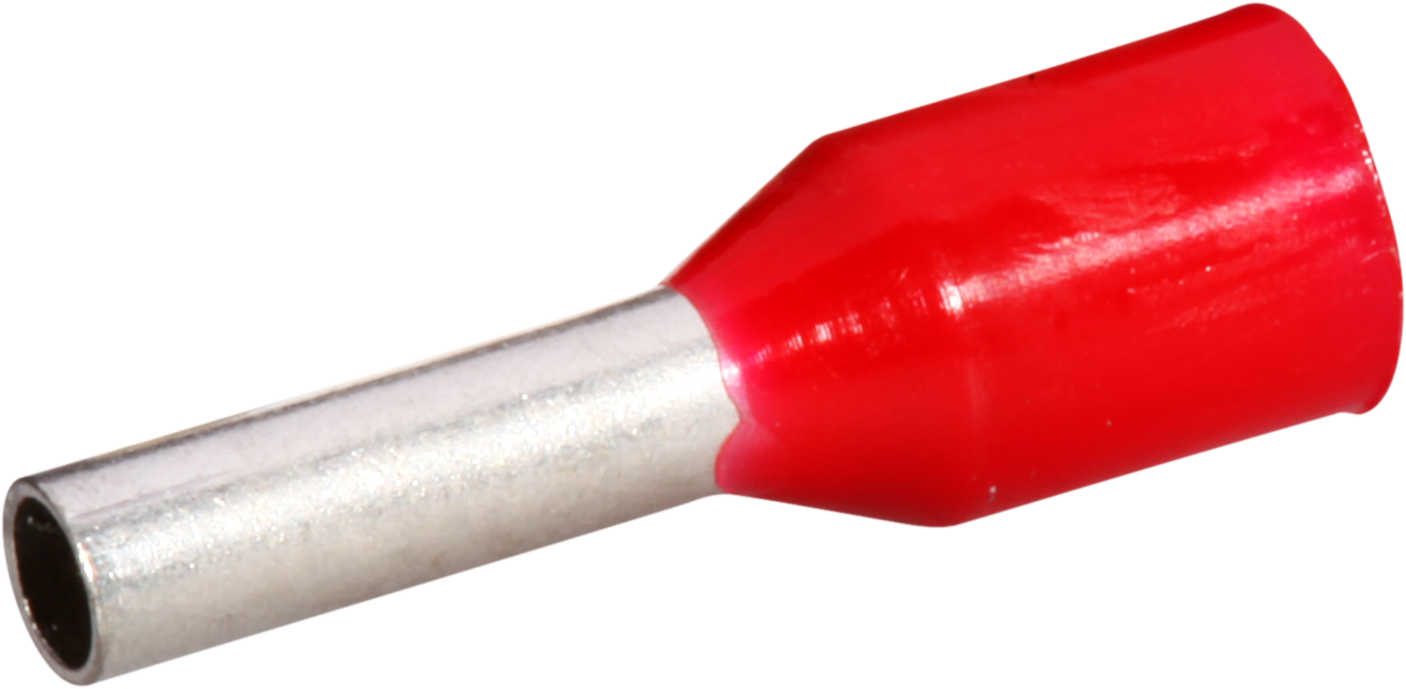 Aderendhülse Ferratec DIN isoliert 1mm²/6mm rot