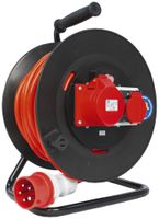 Kabelrolle Steffen Professional 1×T25 1×CEE16 EPR-PUR 5×1.5mm² 33m