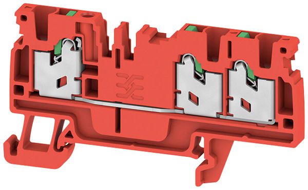 Borne de passage joignable WM S3C 2.5mm² 24A 800V ressort 3×1 DIN35 ro