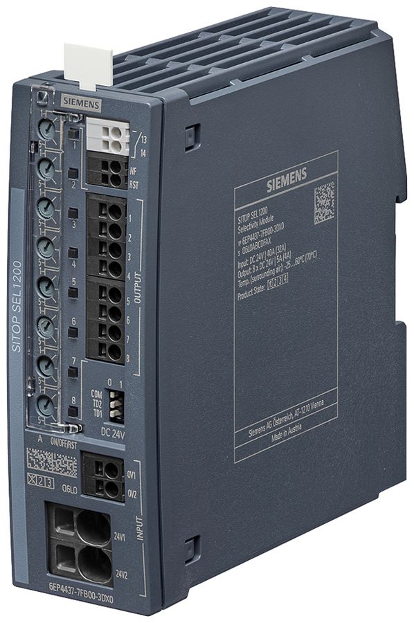 Stromversorgung Siemens SITOP PSU100S, IN:120/230VAC, OUT:24VDC/10A