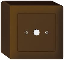 AP-Durchgangsdose kallysto br Ø9mm ohne Klemmeneinsatz