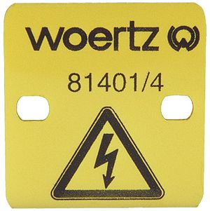 Klemmenabdeckung Woertz für 4 Klemmen