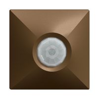 UP-Bewegungsmelder 360° DALI pirios EDIZIOdue, eckig coffee