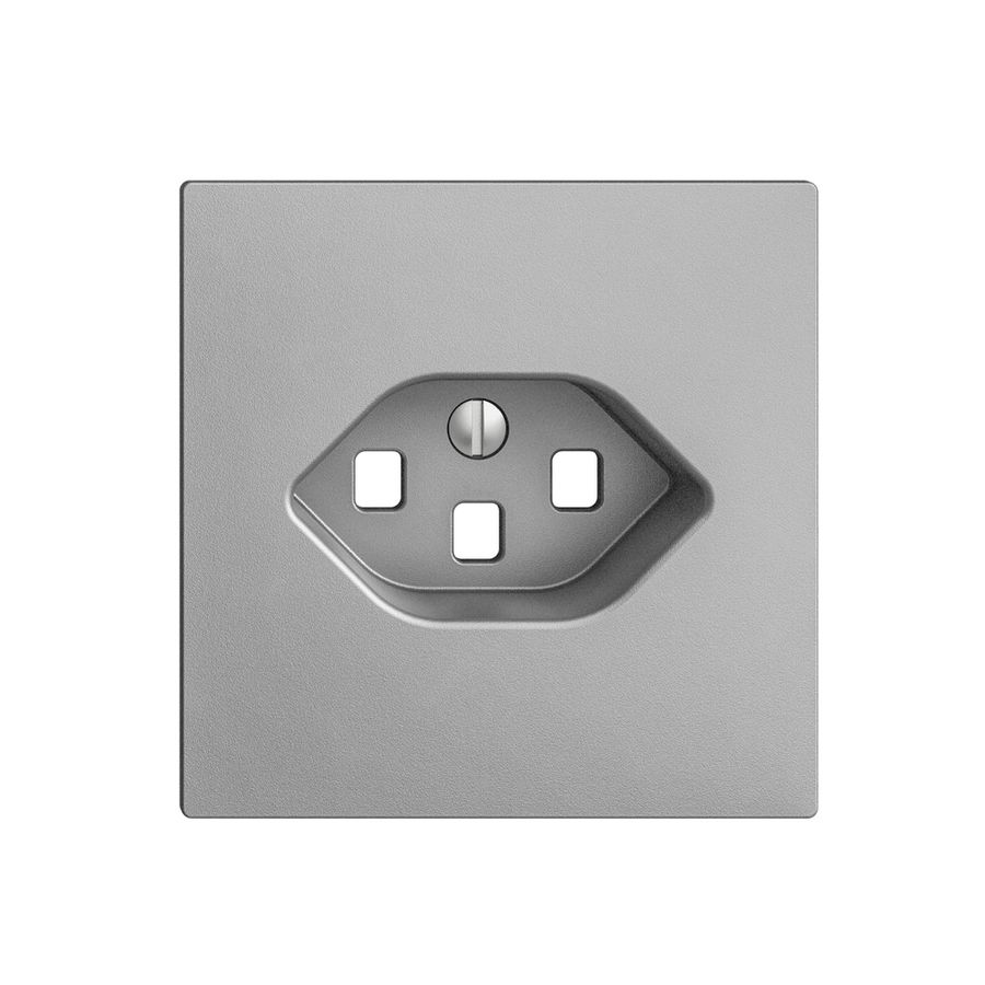 Placca frontale EDIZIOdue 23 silver