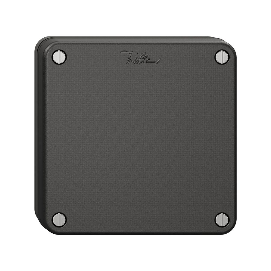 NUP-Blindabdeckung NEVO, Einbautiefe 3 mm, schwarz