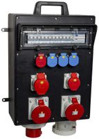 Distributore d.corre.DEM DB39262 125A 4×LS 1×FI 3×T23 4×T25 1×16A/32A/125A 2×63A