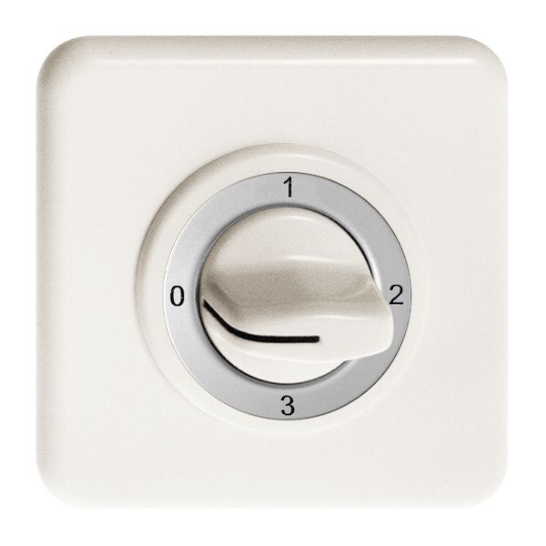 Kit frontale INC 0-1-2-3 bianco per interr.rotativo