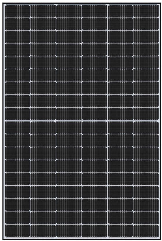 Solarmodul DMEGC DM455M10RT-54HBW, Black Frame