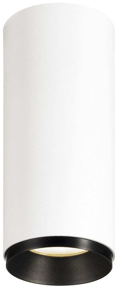 LED-Deckenleuchte SLV NUMINOS S DALI 11W 1020lm 3000K 24° Ø65×162mm weiss