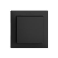 Funktaster EnOcean Feller EDIZIOdue F, 2K/1T, batterielos, schwarz