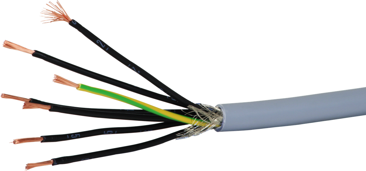 Câble de commande CY 7x1,5mm² num.gr