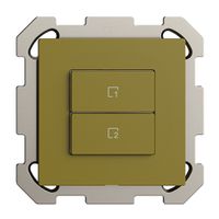 Pulsante scena INC 2 scene verticale/2T Edue Wiser olive