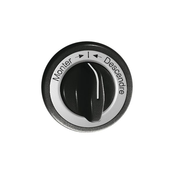 Frontset Monter-I-Descendre schwarz für Schwenktaster FH