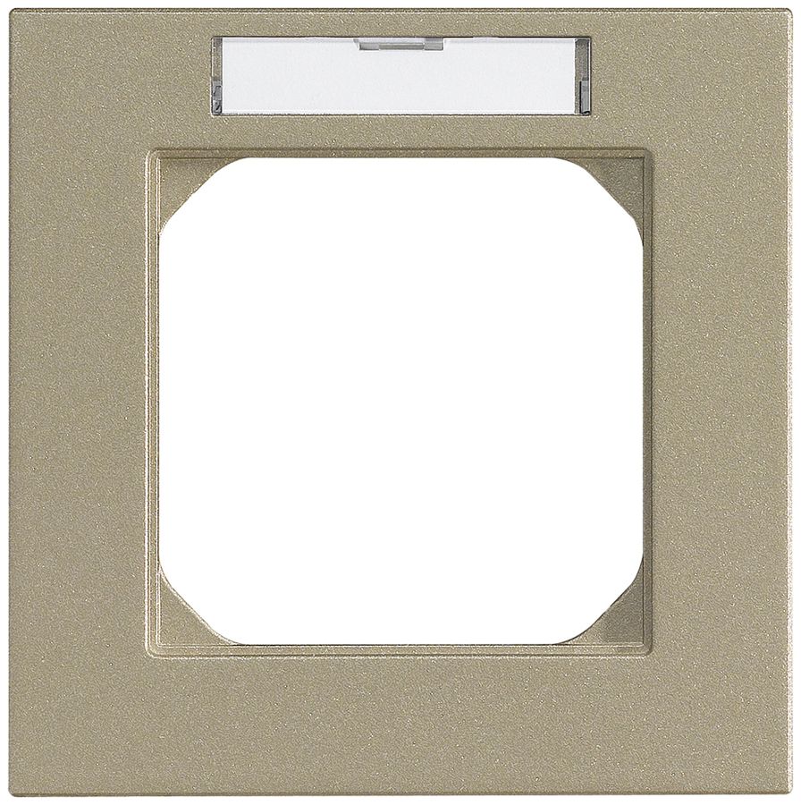 UP-Abdeckrahmen kallysto.pro 1×1 savanna 94×94mm mit Beschriftungsrahmen