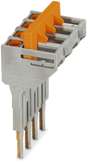 Schaltbrücke Phoenix Contact grau/orange SB-ME 4-6